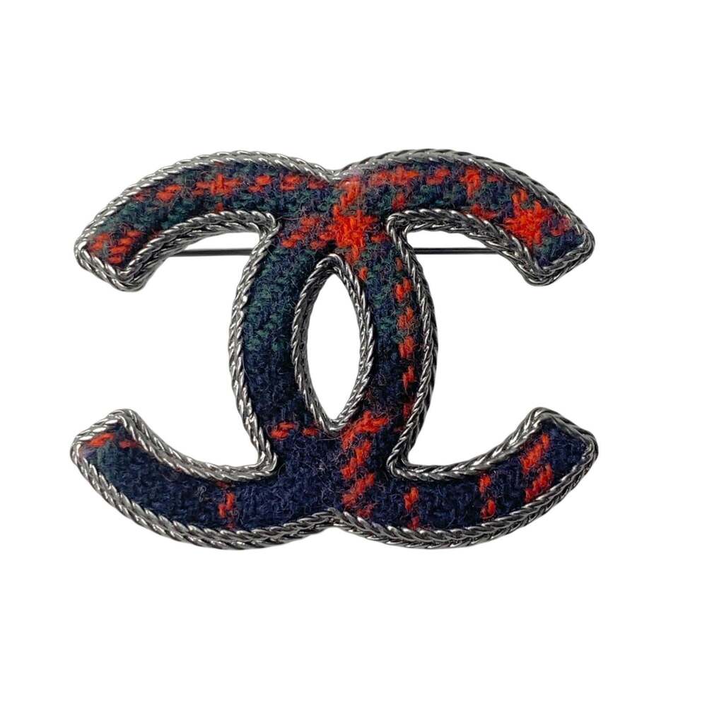 Chanel Cc Logo Brooch Metal #246930C11B